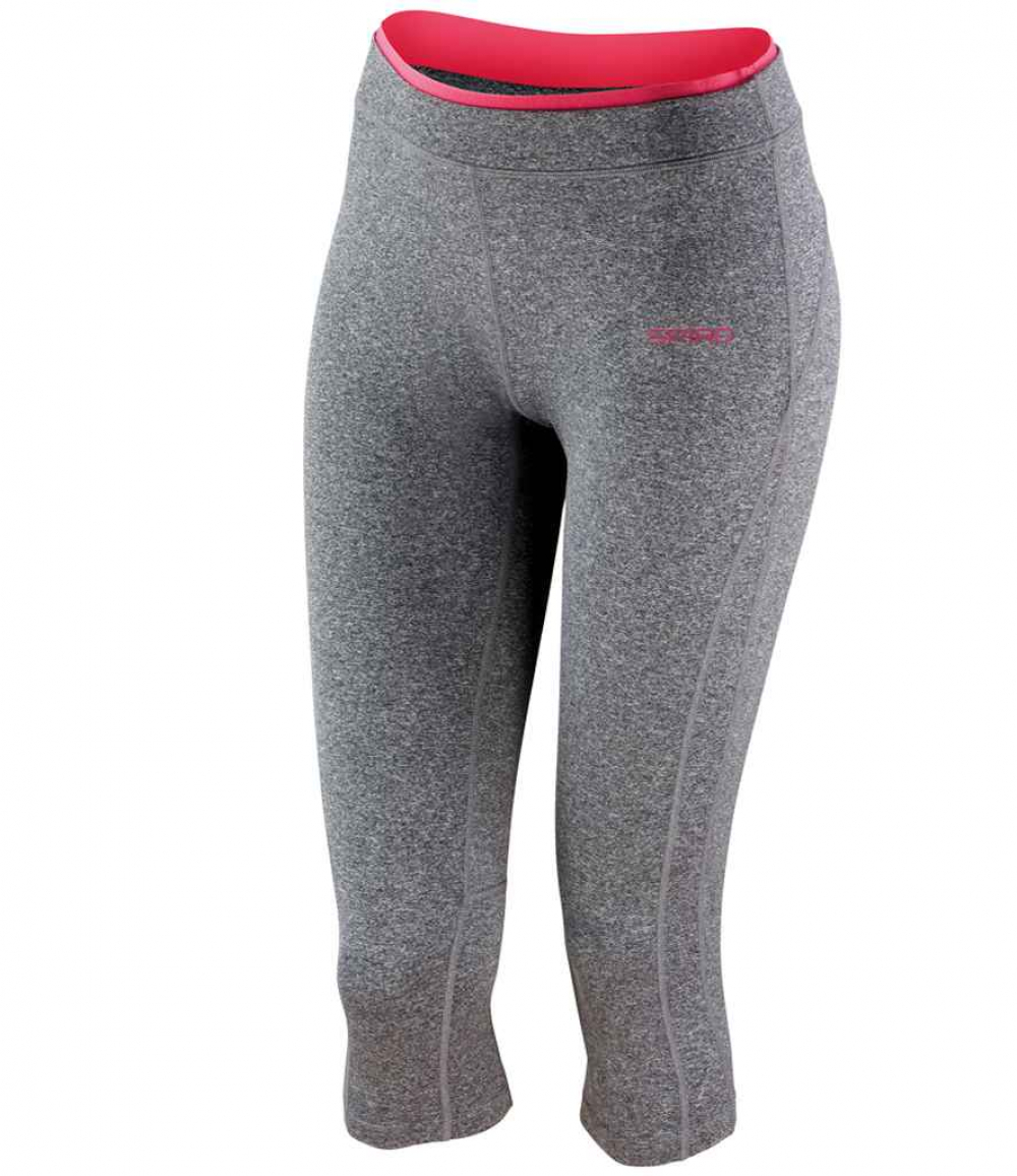 Spiro Fitness Womens Capri Tight